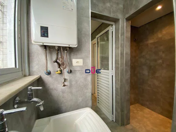 Imagem Apartamento com 3 dormitórios, 132 m² - venda por R$ 1.700.000 ou aluguel por R$ 9.500/mês - Ponta da Praia - Santos/SP
