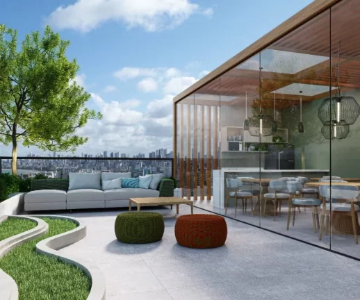 Imagem Viva com Qualidade no Hampton Park Residence: O Melhor do Bessa para Você