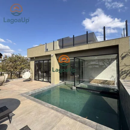 Imagem Casa com 4 dormitórios à venda, 417 m² por R$ 3.990.000,00 - Condomínio Vitória Golf - Lagoa Santa/MG