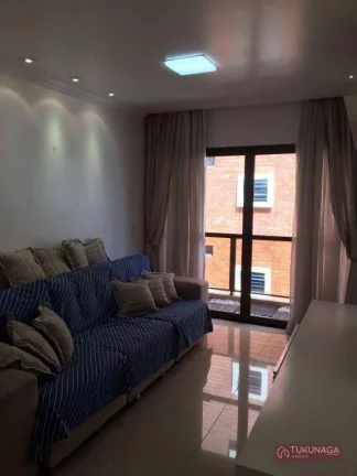 Imagem Apartamento Edificíl Acapulco Plaza com 3 dormitórios à venda, 99 m² por R$ 500.000 - Jardim Las Palmas - Guarujá/SP