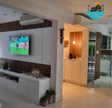 Imagem Aluguel de Casa em Juquehy para Temporada com, 4 dormitórios, 2 suítes, 60m da praia - Acomodação máx. 8 pessoas | Juquehy Imobiliária