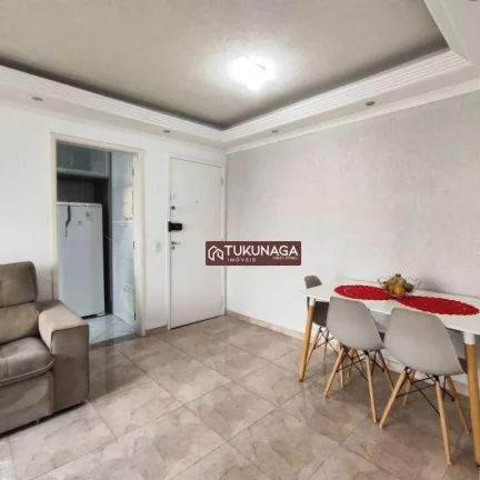 Imagem Apartamento com 3 quartos à venda, 62 m² por R$ 415.000 - Ponte Grande - Guarulhos/S
