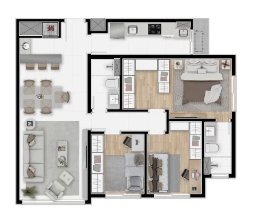 Imagem York - Apartamento à venda no bairro Menino Deus - Porto Alegre/RS