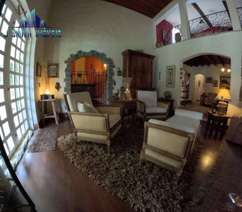 Imagem Chácara com 4.192m², casa principal + anexos SPA e academia! Em Condomínio.