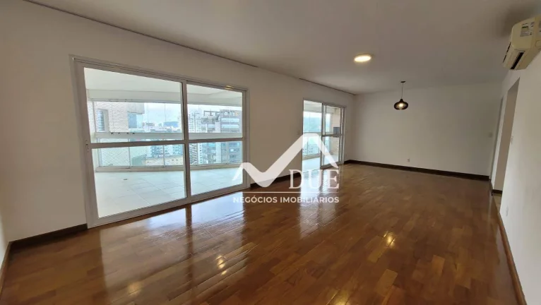 Imagem Apartamento com 4 dormitórios, 204 m² - venda por R$ 3.200.000,00 ou aluguel por R$ 18.000,00/mês - Embaré - Santos/SP
