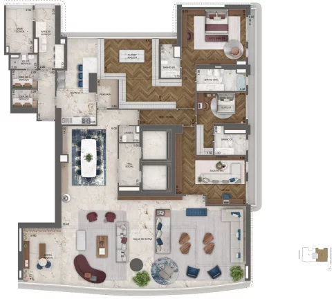 Imagem Duplex em Jardim Guedala - São Paulo SP