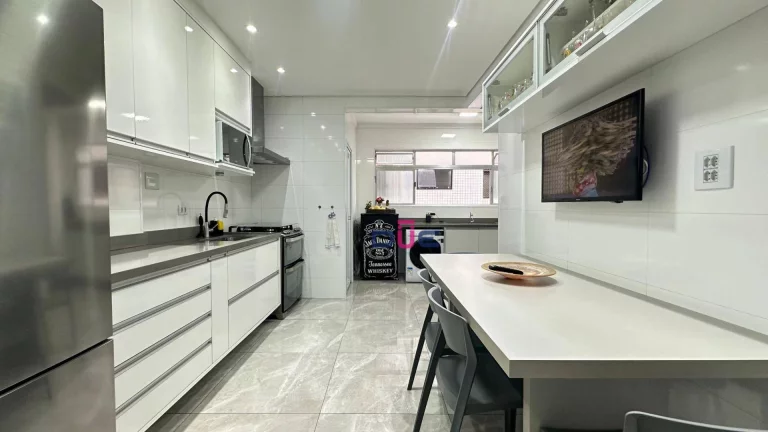 Imagem Apartamento com 3 dormitórios à venda, 120 m² por R$ 950.000 - Embaré - Santos/SP