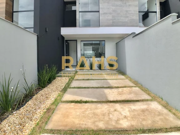 Sobrado ótimo padrão de acabamento a venda com 81,92 m² de área construída, 2 suítes a venda n...