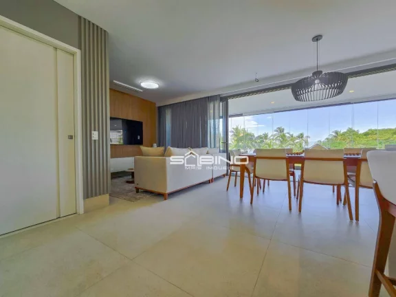Imagem Apartamento pé na Areia frontal à Venda, com 4 suítes 208m² - 3 vagas, Riviera de São Lourenço Bertioga SP