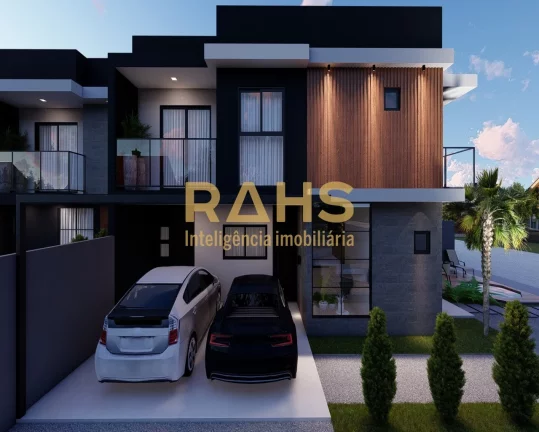 Imagem Sobrado de Esquina Alto padrão em Construção a venda com 151,93 m² de área construída, 2 suít...