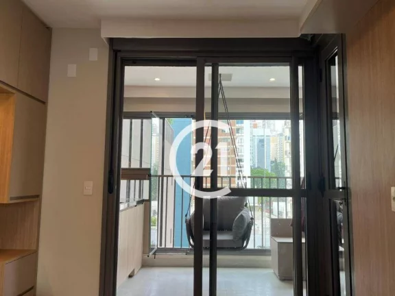 Imagem Apartamento com 1 dormitório para alugar, 41 m² por R$ 8.055,00/mês - Jardins - São Paulo/SP