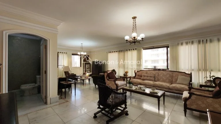 Imagem Sofisticação e exclusividade em um dos endereços mais nobres de Campinas. Este amplo apartamento,...