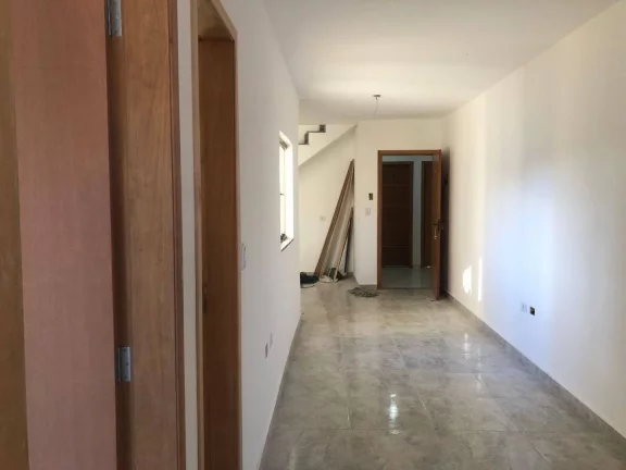 Imagem Cobertura com 2 dormitórios para alugar, 100 m² por R$ 1.800,00/mês - Jardim Silvana - Santo André/SP