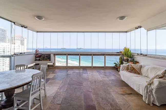 Imagem VISTA PANORÂMICA - Apartamento à venda com 4 dormitórios - 386m² - R$ 6.200.000,00 - Barra da Tijuca