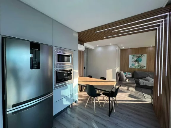 Imagem Apartamento finamente mobiliado com 3 suítes e 2 vagas de garagem em Andorinha - Itapema/SC