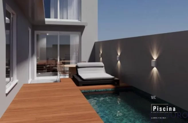 Apartamento 3 dormitórios suíte espaço garden piscina deck 2 vagas Bairro Median