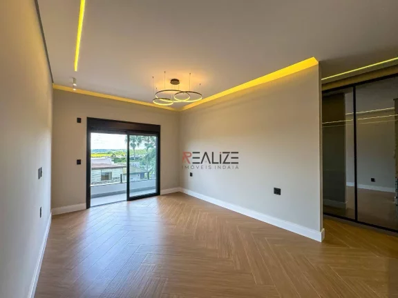 Imagem Casa alto padrão com 3 suítes e escritório à venda, 311 m² por R$ 3.200.000 - Condomínio Jardim Vila Paradiso - Indaiatuba/SP