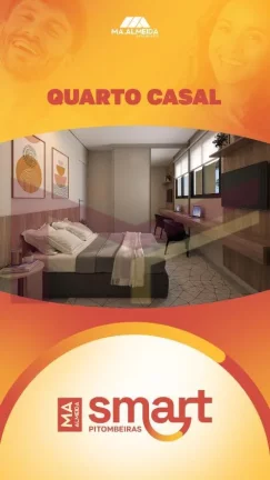 Imagem SMART PITOMBEIRAS APART HOUSE 2/4 CAMPO LIMPO