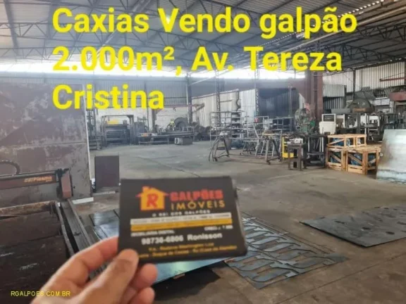 Imagem Galpão para Venda em DUQUE DE CAXIAS, Figueira, 4 banheiros
