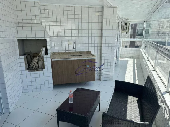 Imagem Apartamento com 3 dormitórios à venda, 126 m² por R$ 820.000,00 - Guilhermina - Praia Grande/SP