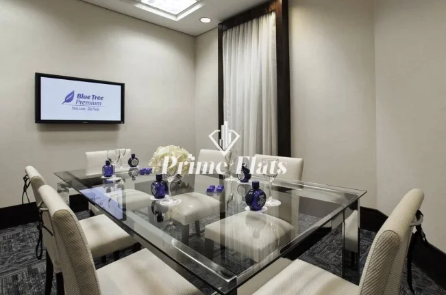 Imagem Flat disponível para venda no Blue Tree Premium Faria Lima, com 29m², 1 dormitório e 1 vaga