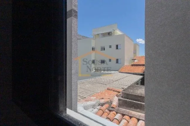 Imagem Apartamento com 33,70m², dispõe de 2 dormitórios, 1 banheiro, sala dois ambientes, cozinha com ga...