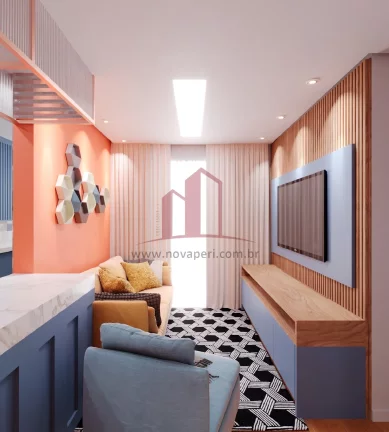 Imagem Apartamento à venda em Franco da Rocha-SP, Portal das Alamedas: 2 quartos, 2 suítes, 1 sala, 1 vaga, 62m². Venha conferir!