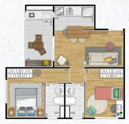 Imagem APARTAMENTO RESIDENCIAL em Valinhos - SP, Jardim Santo Antônio