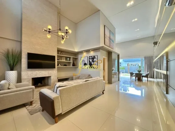 Imagem Excelente Casa no Condomínio Capão Ilhas! Estilo Contemporânea, mobiliada e decorada, composta por 03 suítes