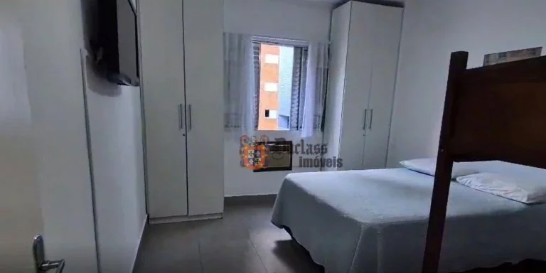 Imagem Apartamento com 1 dormitório à venda, 59 m² por R$ 318.000,00 - Canto do Forte - Praia Grande/SP