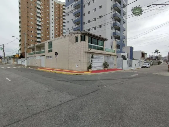Imagem Sobrado com 2 dormitórios à venda, 100 m² por R$ 490.000,00 - Vila Guilhermina - Praia Grande/SP
