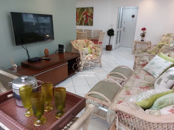 Imagem Oportunidade Única! Apartamento à venda em Guarujá-SP, Pitangueiras. 3 quartos, 1 suíte, 2 salas, 3 banheiros, 2 vagas e 100m².
