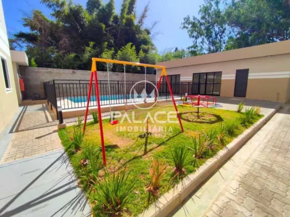 Imagem Apartamento novo com acabamento em porcelanato, contendo 2 dormitórios, quintal, sala integrada com...