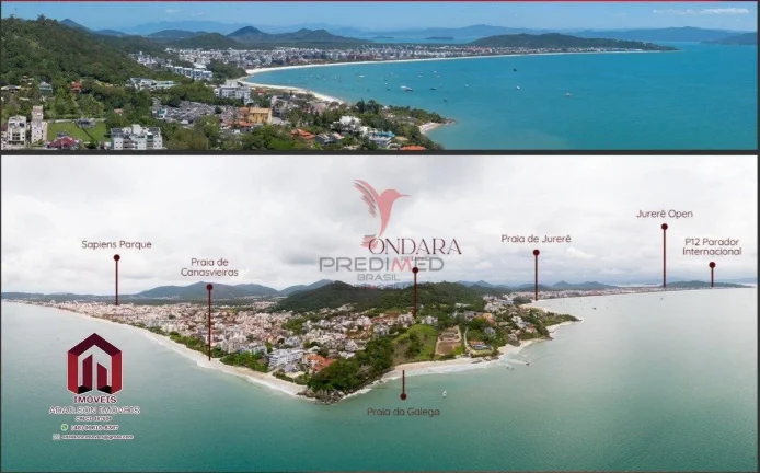 Imagem Lançamento-COBERTURA COM 2 DORMITÓRIOS NO ONDARA RESIDENCE, STUDIOS CANAJURÊ,FLORIPA - SC