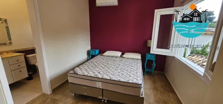 Imagem Alugar Casa anual em Juquehy em Condomínio Fechado - com 4 dormitórios, 2 suíte, 200m da praia - Acomodação máx. 10 pessoas | Juquehy Imobiliária