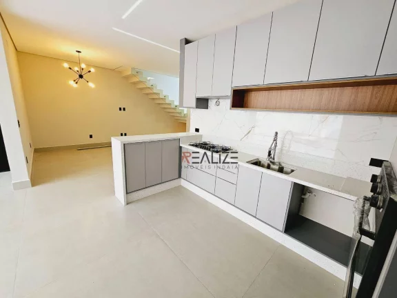 Imagem Sobrado com 3 suítes à venda, 208 m² por R$ 1.580.000 - Condomínio Park Gran Reserve - Indaiatuba/SP