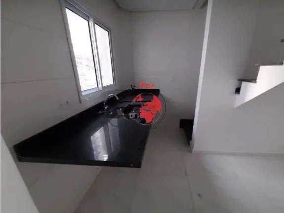 Imagem Cobertura em prédio sem condomínio com elevador à venda no bairro Vila Pires em Santo André