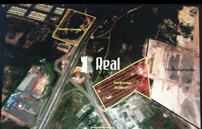 CAMAÇARI ÁREA COMERCIAL 25.284,00 M2, 100 METROS DE FRENTE NA VIA CASCALHEIRA / VIA PARAFUSO, CO...