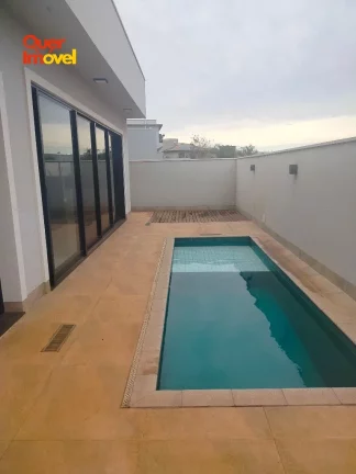 Imagem Linda Casa em Condomínio à Venda em Ribeirão Preto-SP, Bairro Vila do Golf! 3 Quartos, 3 Suítes, 1 Sala, 5 Banheiros, 4 Vagas de Garagem, 208m²!