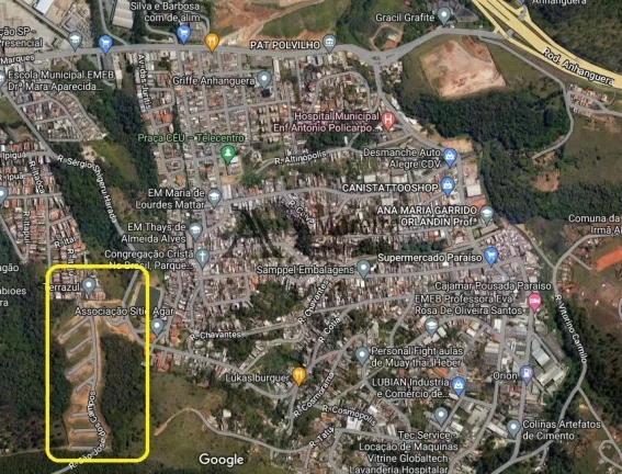 Imagem Terreno à venda em Cajamar-SP, bairro Paraíso (Polvilho) com 140,00 m² de área - R$ 76.000,00 mais parcelas fixas de R$ 1.600,00