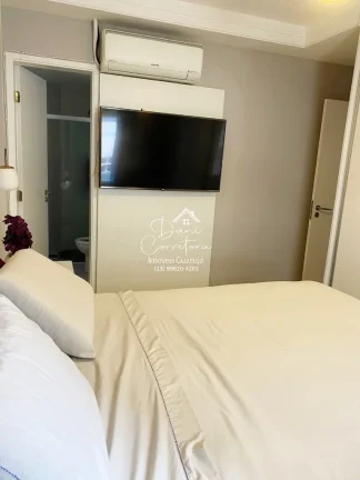 Imagem Apartamento à venda em Guarujá-SP, Pitangueiras: 2 quartos, 1 suíte, 2 salas, 2 banheiros, 1 vaga de garagem, 82 m²!