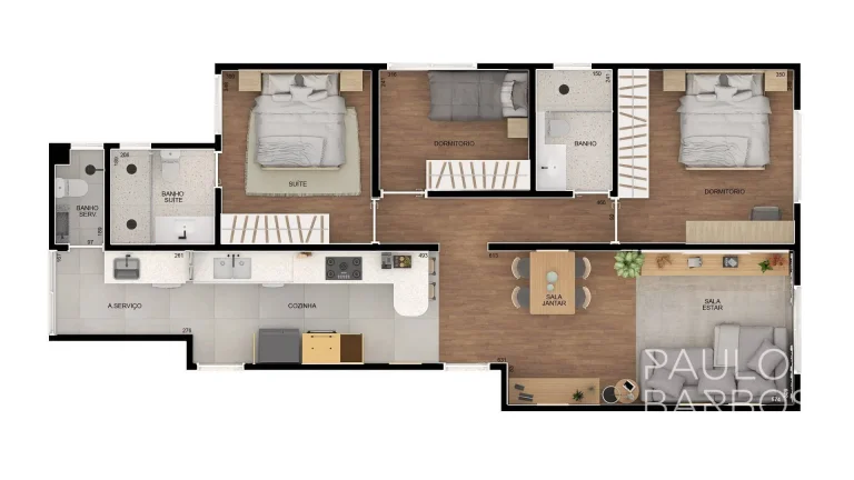 Imagem Pinheiros Venda - 3 Dormitórios (1 Suíte) - 1 Vaga - 91m²