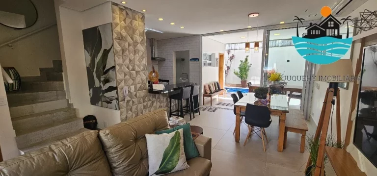 Imagem Casa para venda em Juquehy - com 3 suítes, lado direito, piscina e churrasqueira privativa 145m² de área construída. | Juquehy Imobiliária