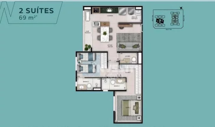 Imagem Apartamento à venda no Setor Bueno - Goiânia/GO