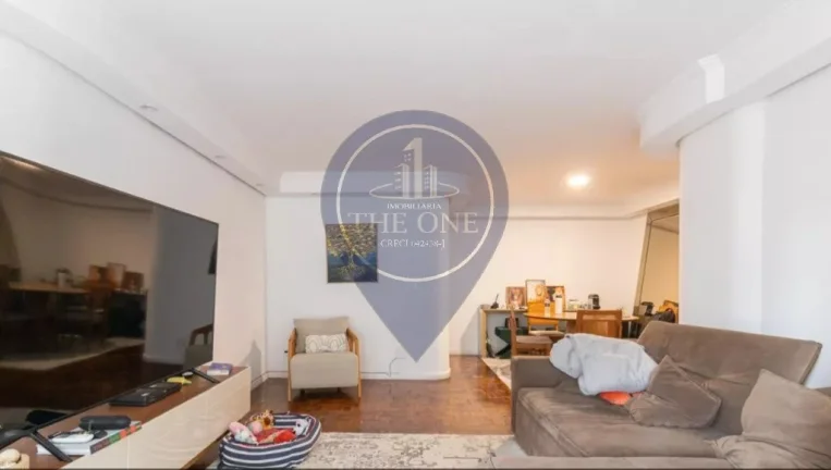 Imagem Apartamento para locação na Vila Olímpia, São Paulo-SP: 3 quartos, 1 suíte, 2 salas, 2 banheiros, 2 vagas de garagem, 121m².