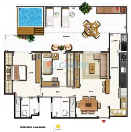 Imagem Cobertura Duplex à venda 3 Quartos 1 Suite 2 Vagas 133.77M Grajaú Rio de Janeiro - RJ | Elegance Residence