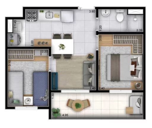Imagem Apartamento em Panamby - São Paulo SP