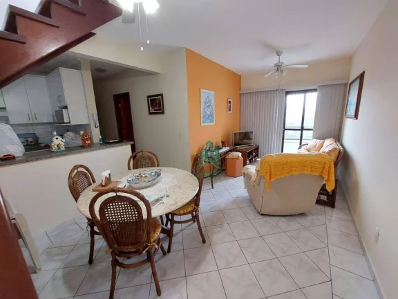 Imagem Apartamento Duplex com 4 dormitórios à venda, 179 m² por R$ 1.007.000,00 - Indaiá - Bertioga/SP