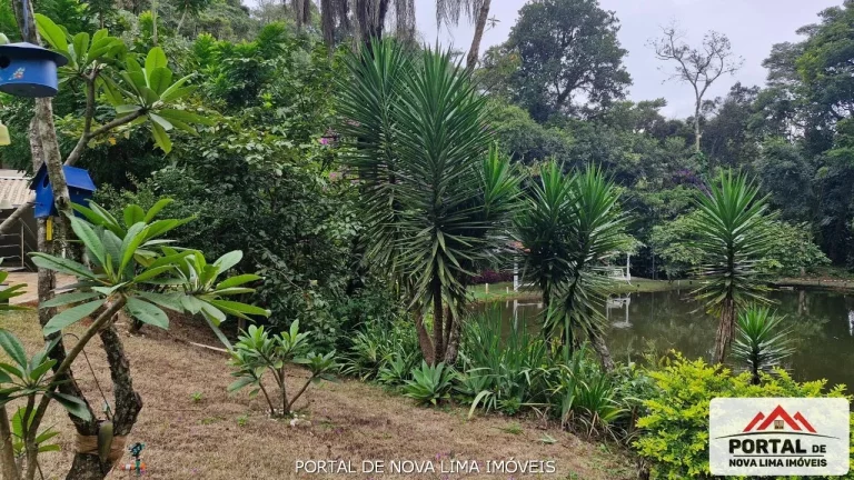 Imagem Sítio de Luxo à Venda em Nova Lima, com lagoa e um terreno de 10.000m², Casa Alto Padrão e Natureza Exuberante