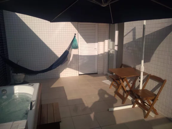 Imagem Apartamento Duplex com Vista Total para o Mar em Mongaguá – 3 Suítes, Sacada Gourmet e Hidro Privativa